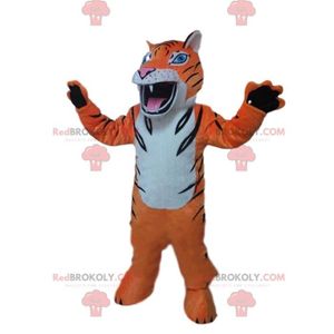 DÉGUISEMENT - PANOPLIE Mascotte de tigre féroce, costume de félin, déguis
