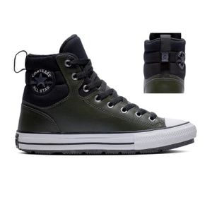 Converse noir en cuir homme outlet