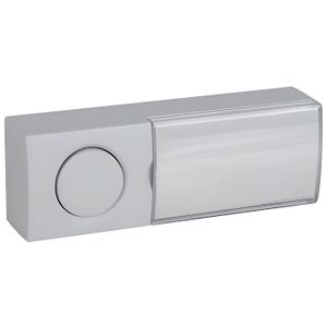 Bouton Sonnette Exterieur, 220250V Interrupteur de Sonnette à Panneau en  Verre trempé Bouton Poussoir de Carillon