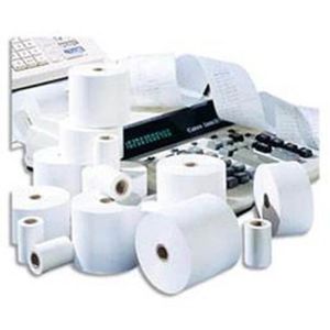UNIVERS GRAPHIQUE rouleau thermique 57 x 30 x 12 pour machine carte bancaire et imprimante portative type lngenico 8550 Bobines Lot de 400 mini rouleaux Format : 57 x 30 x 12 lot de 400