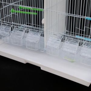 VOLIÈRE - CAGE OISEAU Grande Cage à Oiseaux empilable- XUANYU - avec perchoirs pour perroquets, perruches et Autres Oiseaux 