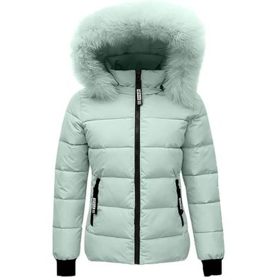 Doudoune Matelassée Pour Femme - Courte, Légère, Avec Capuche, Idéale Pour L'automne Et L'hiver