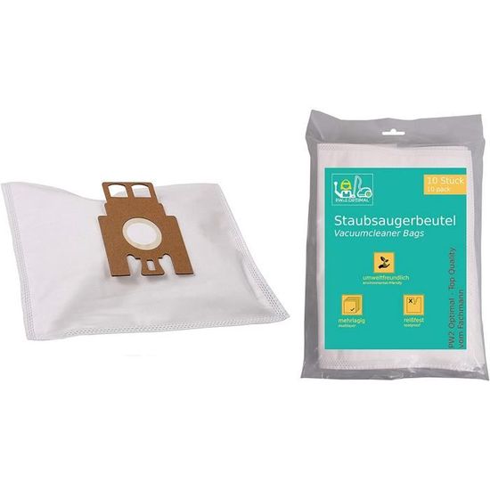 Basics - Sacchetti antiodore M11 per aspirapolvere Miele: C3 Ecoline Plus, Classic C1, Complete C2, Complete C3, S5, S9 (confezione da 10
