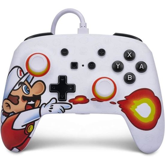 Manette Filaire Firefall Mario-SWITCH