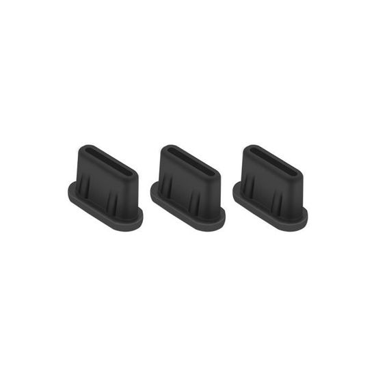 2 Sets De Bouchons Anti-poussière Pour IPad Mini - Noir - Marque Novago