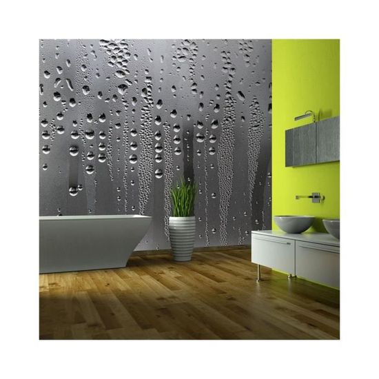 Papier Peint Vitre Et Pluie Dimension 250x193 Achat Vente Papier Peint Papier Peint Vitre Et Pluie Cdiscount