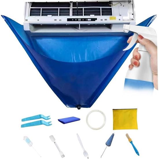 Kit Nettoyage Cliatisation Split - Nettoyant Cliatisation Aison Kit D'outils De Nettoyage A/C