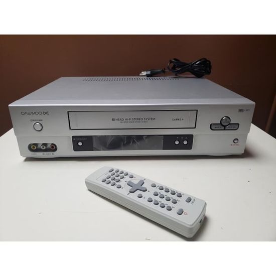 Magnétoscope Daewoo ST441S - K7 VHS - Lecteur/Enregistreur - Neuf Sous Blister