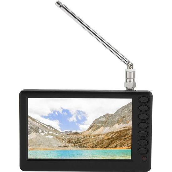 EJ.life TV Portable 5 Pouces ISDB T Compliant 1080P Rechargeable Mini