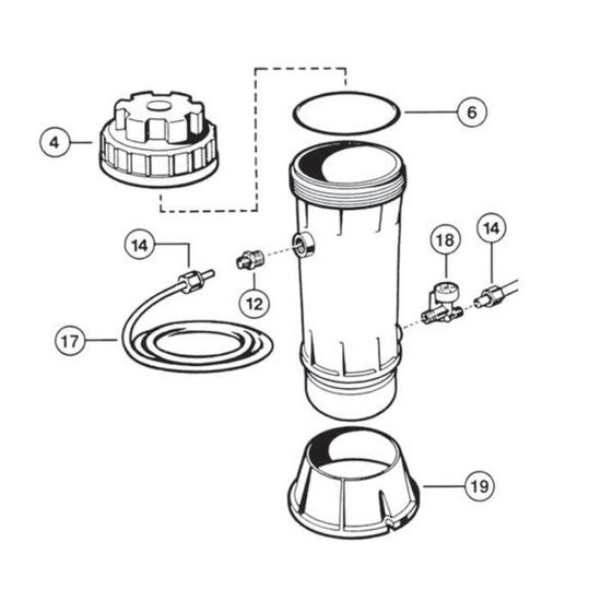 N 4b Couvercle Brominateur Pour Distributeur Chimique Modele Hayward Cl0110ef Abg Bref Achat Vente Piece Detachee Piscine N 4b Couvercle Brominateu Cdiscount