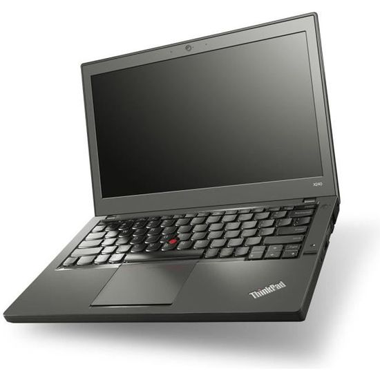 Lenovo ThinkPad X240, Intel® Core™ i7 de 4eme génération, 2,1 GHz, 31,8 cm (12.5"), 1920 x 1080 pixels, 8 Go, 256 Go