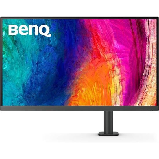 Moniteur Pd3205Ua 4K 32 Pouces Ergo Arm, Uhd, Srvb, Rec. 709, Hdr10, Ips, Technologie Aqcolor
