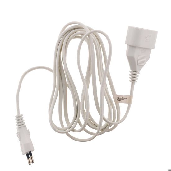 Prolongateur Électrique Zenitech - 3m, 2x0.75mm², 6A, Or, Sécurité Enfant