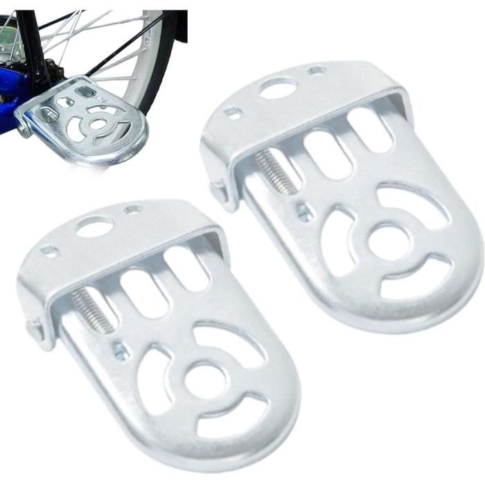 LWZko 2 Pièces Pédales Arrière De Vélo, Repose-Pieds Vélo, BMX Pegs