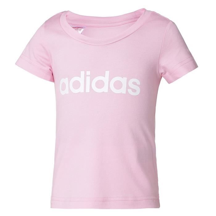 ADIDAS YG E LIN T-Shirt - ROSE
