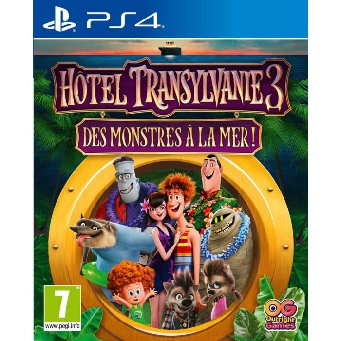 Hotel Transylvanie 3 Des Monstres à la Mer ! Jeu PS4