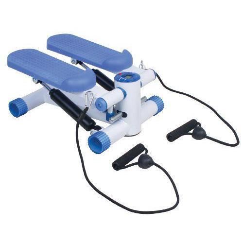 Entraîneur Stepper avec Affichage à LED et Cordes lastiques d`Entraînement Musculaire