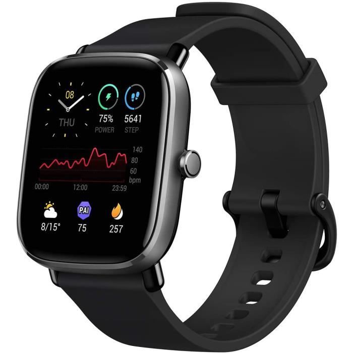 AMAZFIT Montre intelligente GTS 2 Mini - Noir