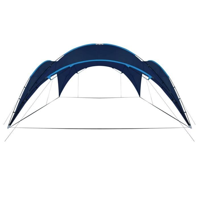 Arceau de tente de réception 450x450x265 cm Bleu foncé -YNJ