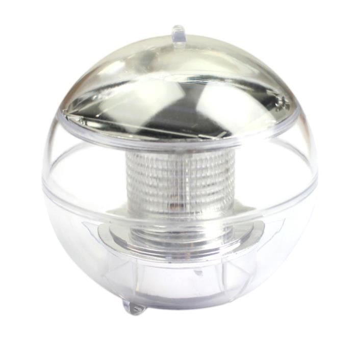 1pc lumière solaire de flotteur d'eau LED de changement de couleur extérieure de piscine portable LAMPE A POSER