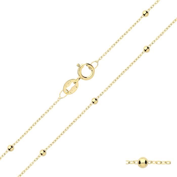 Chaine Femme Or 375-1000 - 41cm*2mm 45190