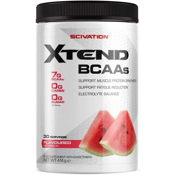 Compléments pour amaigrissement et perte de poids Poudre XTEND Original BCAA - pastèque | boisson sans sucre acides amin 678172