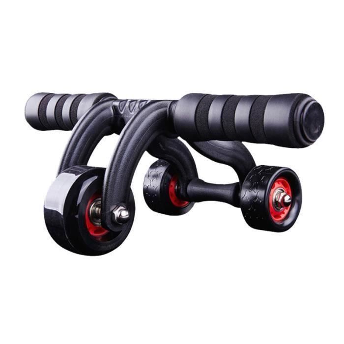 1 Pc roue abdominale extensible élastique à trois roues AB rouleau d'entraînement équipement de APPAREIL ABDO - PLANCHE ABDO