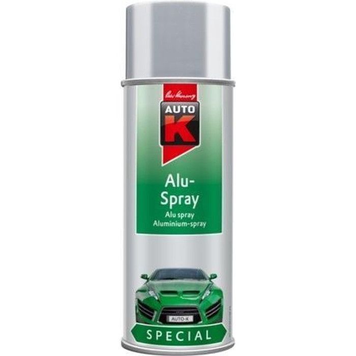 Peinture spécial aluminium argent Auto-K 400ml