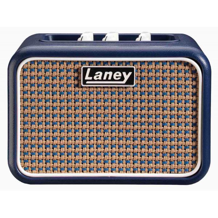 Laney - Amplificateur de Guitare Série MINI à Piles avec Interface Smartphone Lionheart Mono bleu MINI-LION