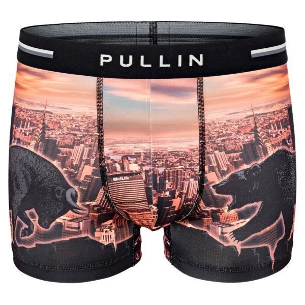 PULL IN Boxer Homme Microfibre BULLBEAR Marron Noir