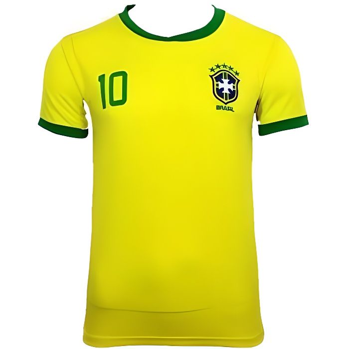 T-shirt Maillot de Football Homme Bresil