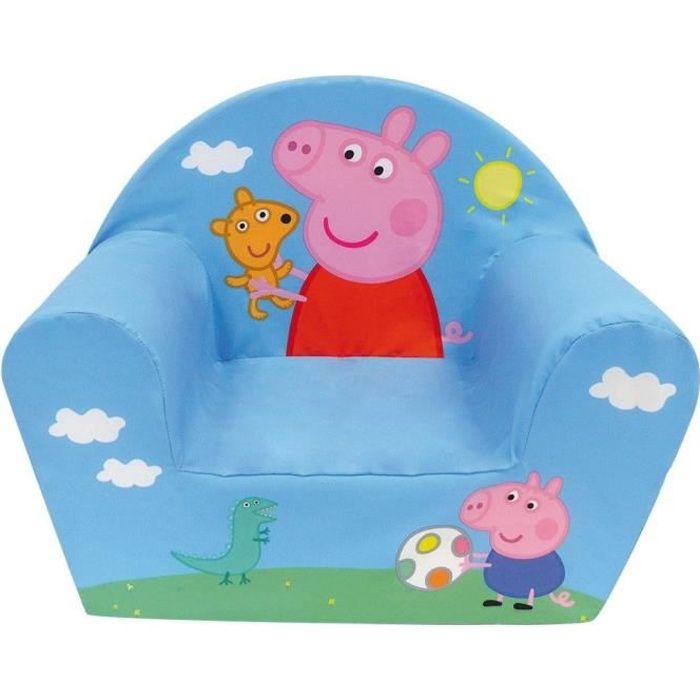 Fun House Peppa Pig fauteuil club en mousse pour enfant