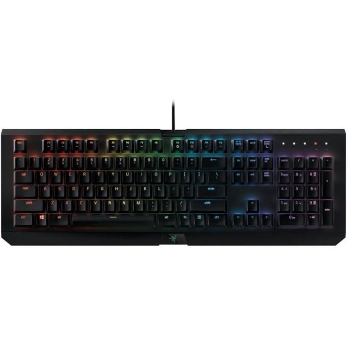 Razer Clavier Gamer BLACKWIDOW X CHROMA Mécanique - Filaire - Rétroéclairé Chroma - USB - PC/MAC