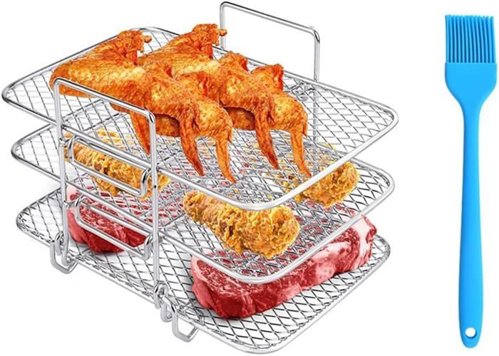 Lot De 2 Supports à Toast En Inox - Porte-tranches Stable - Pour Cuisine, Restaurant - 10,4 X 8,1 X 8,1 Cm - 9
