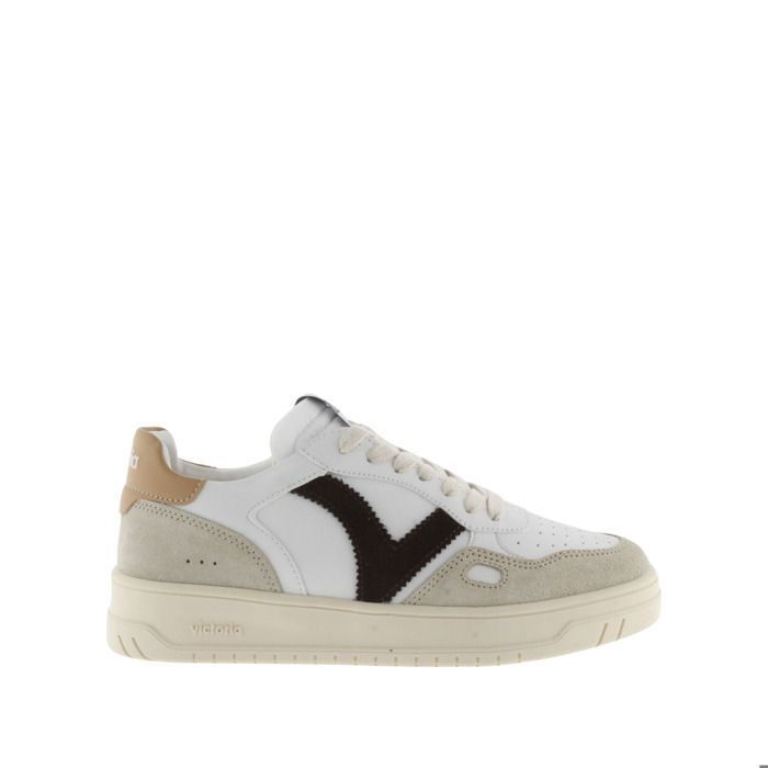 Victoria Baskets effet cuir et daim séoul Victoria