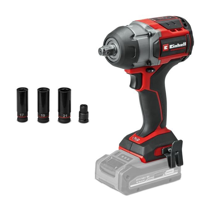Einhell Professional Boulonneuse Compact sans fil TP CW 18750 C Li BL Solo PXC 18V 750 Nm Livré sans Batterie ni Chargeur