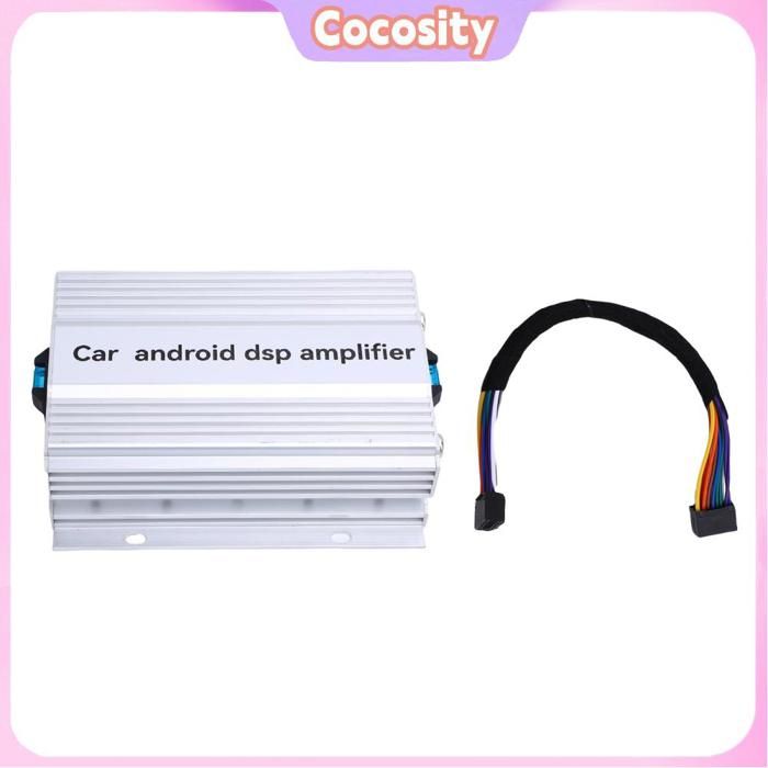 Amplificateur de Voiture 4 Canaux de Haut Niveau AB Classe DSP Ampli Audio Système Damplificateur DSP pour Subwoofer