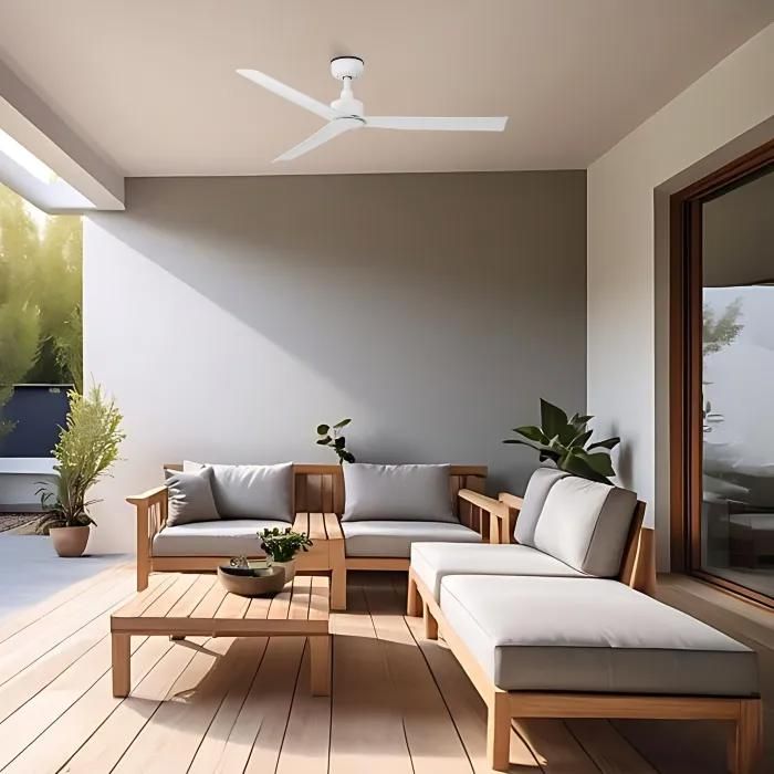 RIVER Ventilateur extérieur blanc 125 wifi VT22109 - Ventyly