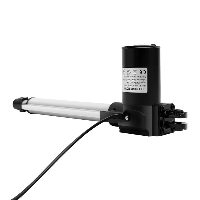 Actionneur linéaire 6000N Actionneur linéaire DC 24 V Moteur 230 mm Actionneur électrique Recliner Moteur 38-61 cm