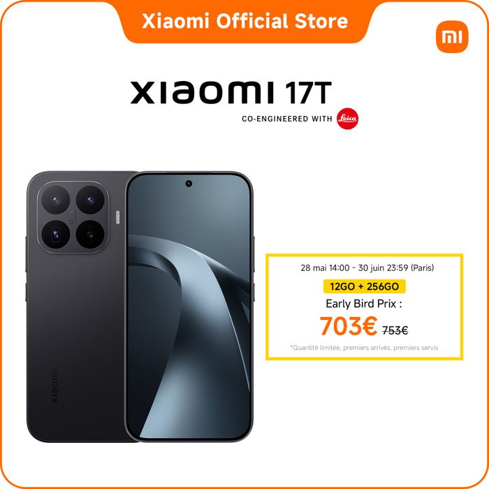 XIAOMI 17T conçu avec Leica 12 / - vue 3