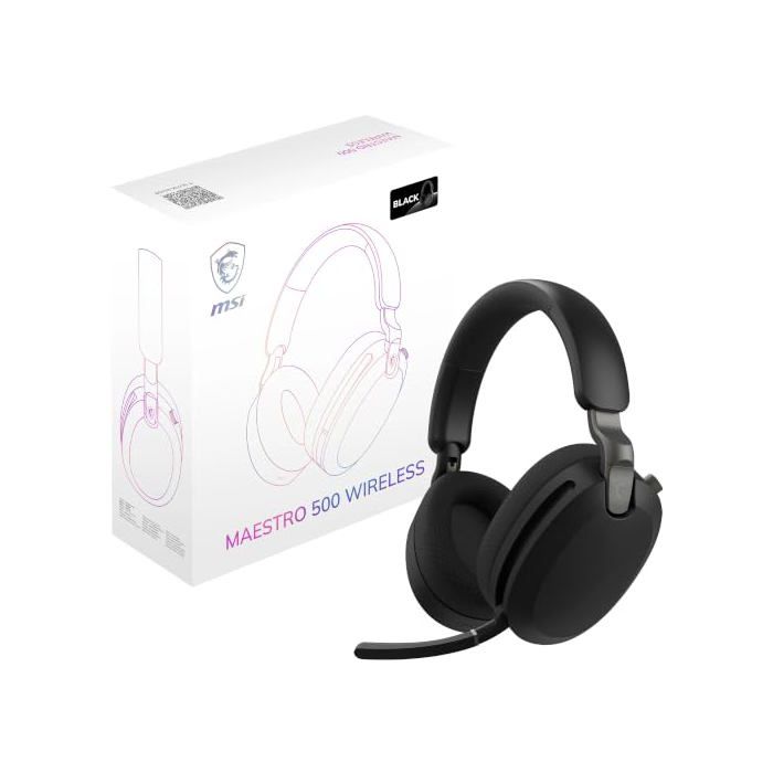 Maestro 500 Wireless Casque sans Fil Réduction Active du Bruit Connexion 2 4 GHz Bluetooth 5.4 ou Jack 3 5 Mm H P