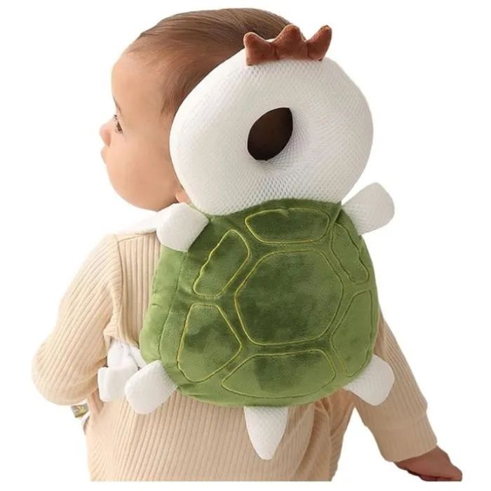 Protection la tête bébé - Protection Anti-Chute - Protection Dorsale en Forme Tortue réglable Respirante et Anti-Collision Protection la tête bébé - Protection Anti-Chute - Protection Dorsale en Forme Tortue réglable Respirante et Anti-Collision