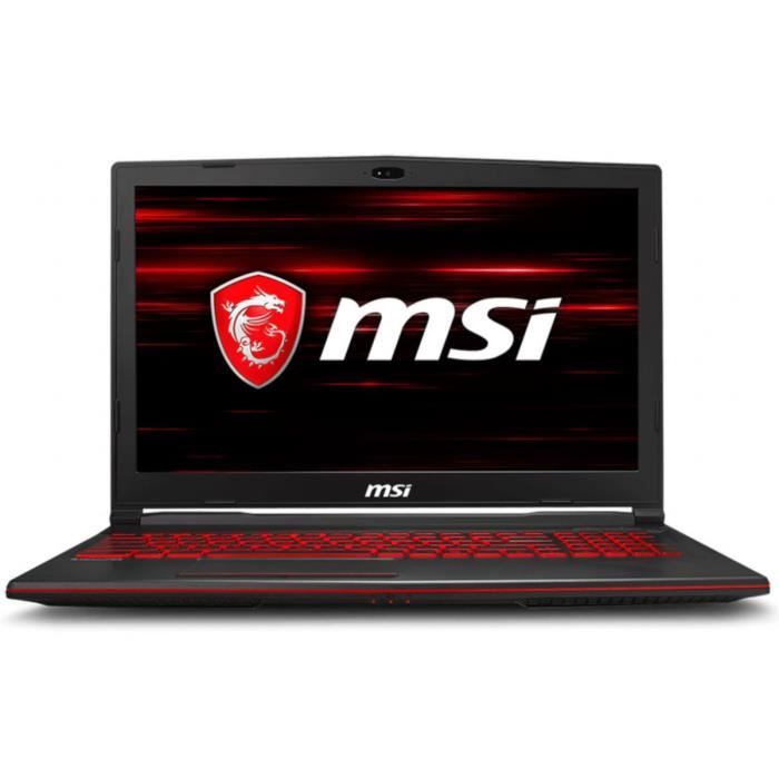  PC Portable Gamer - GL63 8RD-855FR - 15,6"