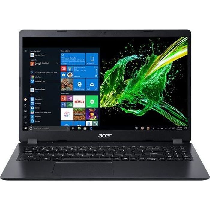 Top achat PC Portable PC Portable Acer Aspire 3 A315-42-R3QP - 256 Go SSD - 4Go de RAM - AMD Ryzen 3 3200U - AMD Radeon Vega 3 - Windows 10 Familial - pas cher