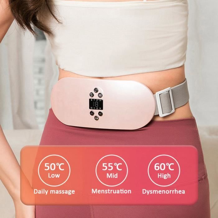 Rouge Ceinture Chauffante Pour L uterus Pour Femme Appareil Electrique Ems Pour Les Regles Et Le Ventre Com Cdiscount Sport