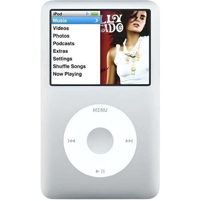 Apple iPod Lecteur MP3 numérique pour iPod Classic 80 Go 6ème génération Argent