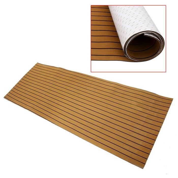 Plancher Marin Faux Teck Eva Mousse Bateau Deckin Feuille Tapis De Plate Forme De Bain Antiderapant Prix Pas Cher Cdiscount