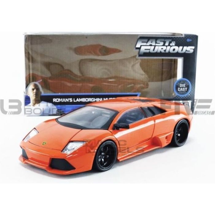Jada Toys Fast & Furious Lamborghini Gallardo 253203067 Échelle 1:24 Jaune  - Modèle réduit - Achat & prix