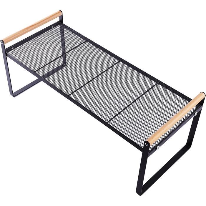 Étagère De Cuisine Extensible 30 à 53 Cm - En ABS, Empilable, Pour Placards, épices, Vaisselle
