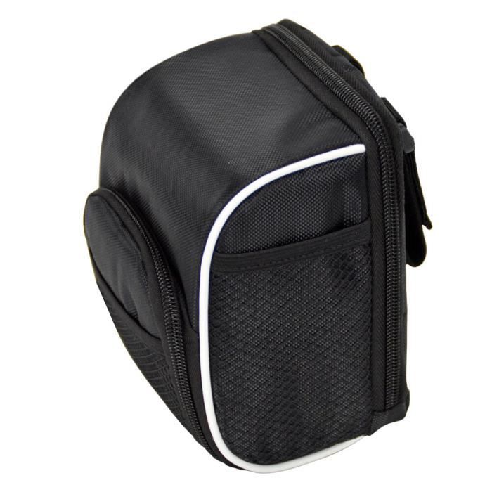 Panier Arrière Vélo Noir, Sacoche Shopping, Waterproof, Taille 41,5x24x25cm